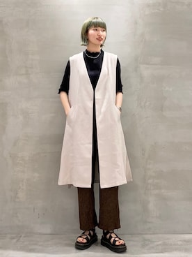 omaさん（レディース・163cm）の春コーディネート