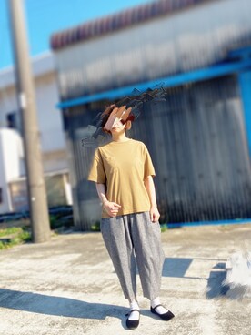 「SVEC（シュベック）のアイテム（その他シューズ）」を使った、ちぃさん（レディース・158cm）の夏コーディネート