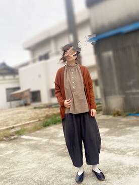 ちぃさん（レディース・158cm）の秋コーディネート