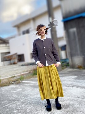 「SVEC（シュベック）のアイテム（その他シューズ）」を使った、ちぃさん（レディース・158cm）の秋コーディネート