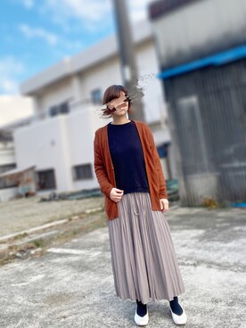 ちぃさん（レディース・158cm）の秋コーディネート