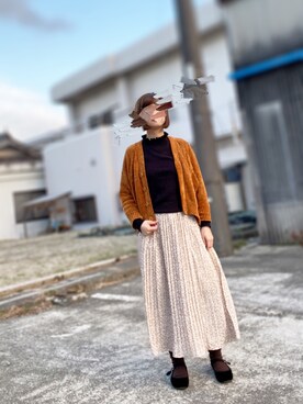 「SVEC（シュベック）のアイテム（その他シューズ）」を使った、ちぃさん（レディース・158cm）の冬コーディネート