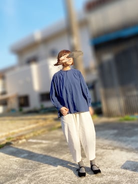 「SVEC（シュベック）のアイテム（その他シューズ）」を使った、ちぃさん（レディース・158cm）の春コーディネート
