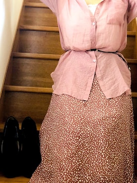 「classicalelf（クラシカルエルフ）のアイテム（パンプス）」を使った、azzzuさん（レディース・160cm）の夏コーディネート