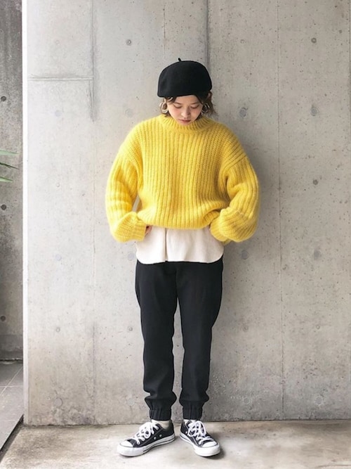 Muro カオリノモリプレス カオリノモリのハンチング ベレー帽を使ったコーディネート Wear