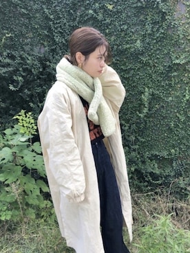 「Casselini（キャセリーニ）のアイテム（アクセサリー）」を使った、muro☺︎さん（レディース・150cm）の冬コーディネート
