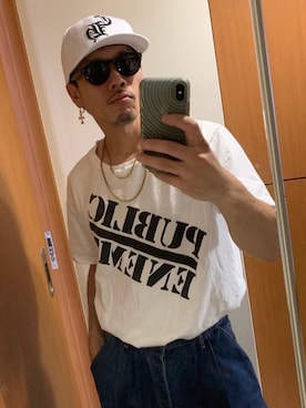 「CELINE」｜「アイテム（キャップ）」を使った、doraemonsterさん（メンズ・168cm）の秋コーディネート