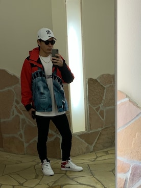 「kith」｜「アイテム（マウンテンパーカー）」を使った、doraemonsterさん（メンズ・168cm）の秋コーディネート