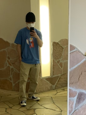 「palace」｜「アイテム（帽子）」を使った、doraemonsterさん（メンズ・168cm）の夏コーディネート