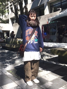 「corduroy pants」｜MAOさん（レディース・155cm）の秋コーディネート