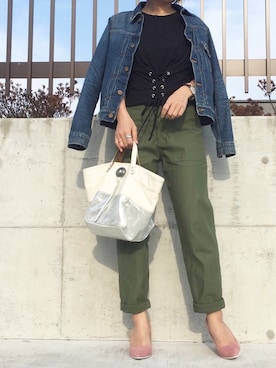 𝕂𝔼𝕀𝕂𝕆さん(レディース・159cm)の冬コーディネート