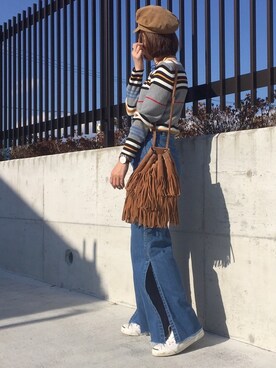 𝕂𝔼𝕀𝕂𝕆さん（レディース・160cm）の春コーディネート