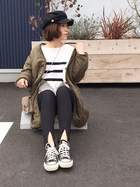 𝕂𝔼𝕀𝕂𝕆さん（レディース・160cm）の春コーディネート