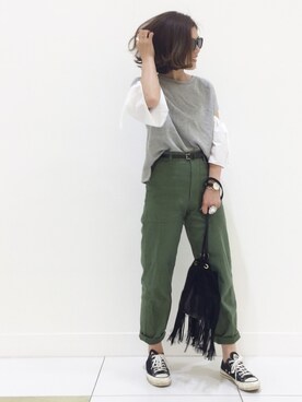 𝕂𝔼𝕀𝕂𝕆さん（レディース・160cm）の夏コーディネート