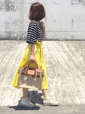 𝕂𝔼𝕀𝕂𝕆さん(レディース・160cm)の夏コーディネート