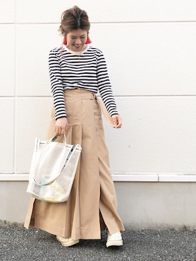 𝕂𝔼𝕀𝕂𝕆さん（レディース・160cm）の春コーディネート