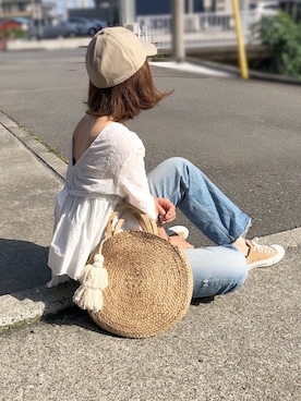 𝕂𝔼𝕀𝕂𝕆さん（レディース・160cm）の春コーディネート