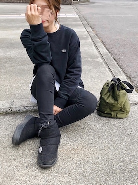 「MODE ROBE（モードローブ）のアイテム（ピアス（両耳用））」を使った、𝕂𝔼𝕀𝕂𝕆さん（レディース・160cm）の秋コーディネート