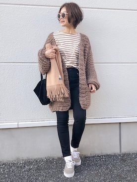 𝕂𝔼𝕀𝕂𝕆さん（レディース・160cm）の冬コーディネート