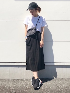 「adidas by Stella McCartney（アディダスバイステラマッカートニー）のアイテム」を使った、𝕂𝔼𝕀𝕂𝕆さん（レディース・160cm）の秋コーディネート