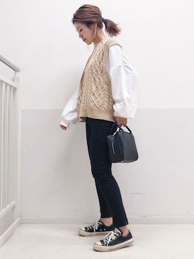 𝕂𝔼𝕀𝕂𝕆さん（レディース・160cm）の秋コーディネート