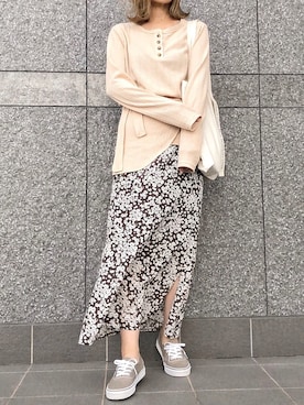 𝕂𝔼𝕀𝕂𝕆さん（レディース・160cm）の秋コーディネート