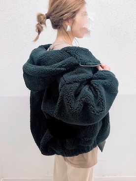 「reca（レカ）のアイテム（ジャケット/アウター）」を使った、𝕂𝔼𝕀𝕂𝕆さん（レディース・160cm）の秋コーディネート
