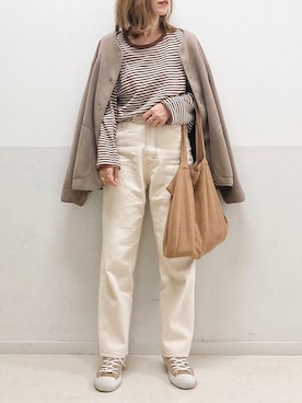 𝕂𝔼𝕀𝕂𝕆さん（レディース・160cm）の秋コーディネート