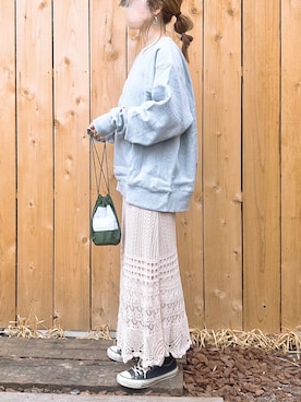 𝕂𝔼𝕀𝕂𝕆さん（レディース・160cm）の冬コーディネート