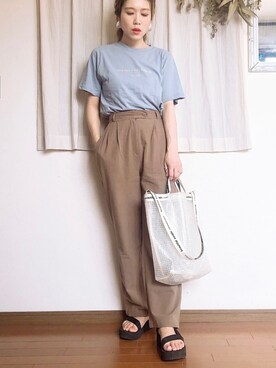 𝕂𝔼𝕀𝕂𝕆さん(レディース・160cm)の夏コーディネート