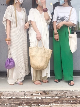 𝕂𝔼𝕀𝕂𝕆さん（レディース・160cm）の夏コーディネート