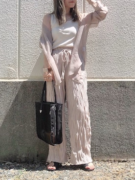 𝕂𝔼𝕀𝕂𝕆さん（レディース・160cm）の夏コーディネート