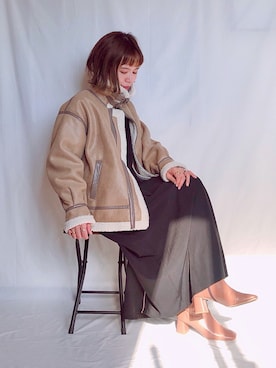 𝕂𝔼𝕀𝕂𝕆さん(レディース・160cm)の秋コーディネート