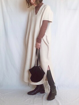𝕂𝔼𝕀𝕂𝕆さん（レディース・160cm）の秋コーディネート