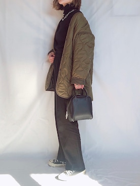 「SLOBE IENA（スローブイエナ）のアイテム（ジャケット/アウター）」を使った、𝕂𝔼𝕀𝕂𝕆さん（レディース・160cm）の冬コーディネート