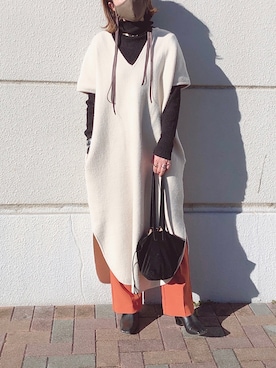 𝕂𝔼𝕀𝕂𝕆さん（レディース・160cm）の冬コーディネート