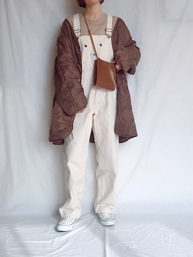 𝕂𝔼𝕀𝕂𝕆さん（レディース・160cm）の冬コーディネート