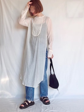 𝕂𝔼𝕀𝕂𝕆さん（レディース・160cm）の春コーディネート