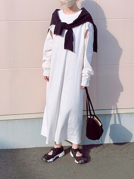 𝕂𝔼𝕀𝕂𝕆さん（レディース・160cm）の春コーディネート