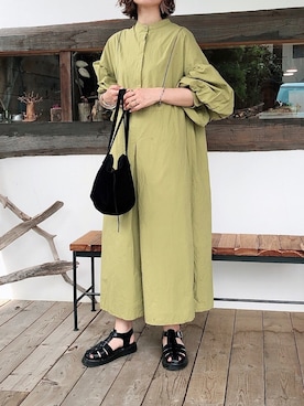 「FREE'S MART（フリーズマート）のアイテム（シューズ）」を使った、𝕂𝔼𝕀𝕂𝕆さん（レディース・160cm）の夏コーディネート