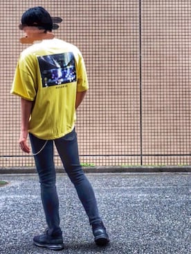 「ガラＴ」｜くまてんさん（メンズ・180cm）の夏コーディネート
