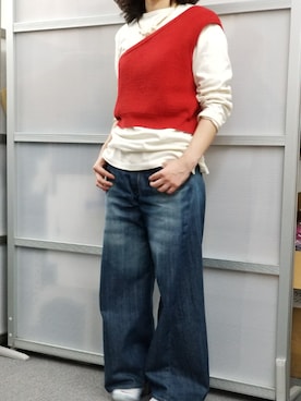 「ビスチェコーデ」｜アリカリさん（レディース・156cm）の春コーディネート