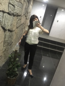 「PRIME PATTERN（プライムパターン）のアイテム」を使った、高橋 アサカさん（レディース・150cm）の夏コーディネート