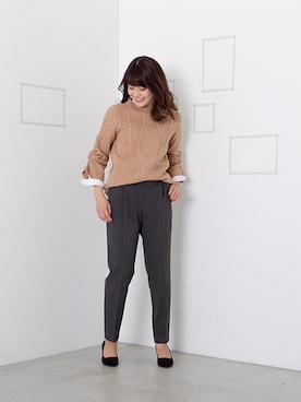 NBB STAFF05さん(レディース・158cm)の冬コーディネート