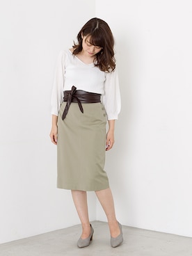 NBB STAFF05さん（レディース・158cm）の冬コーディネート