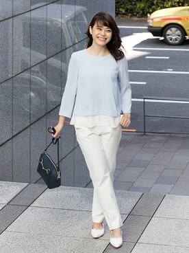 NBB STAFF05さん（レディース・158cm）の冬コーディネート