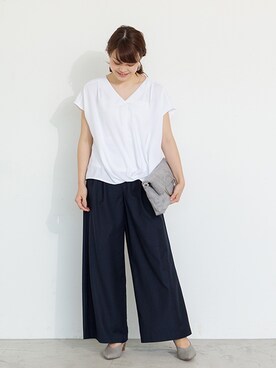 NBB STAFF05さん（レディース・158cm）の冬コーディネート