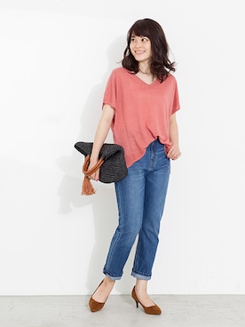 NBB STAFF05さん（レディース・158cm）の春コーディネート