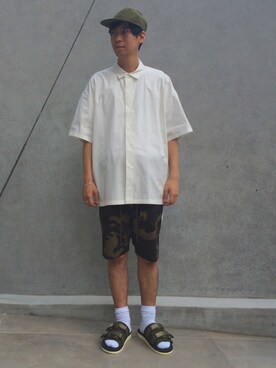 大谷和宏さん(メンズ・175cm)の夏コーディネート