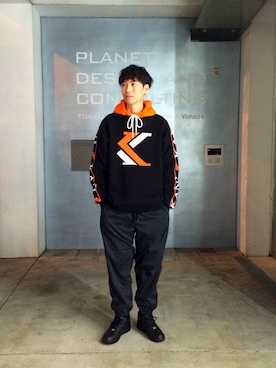 大谷和宏さん（メンズ・175cm）の冬コーディネート